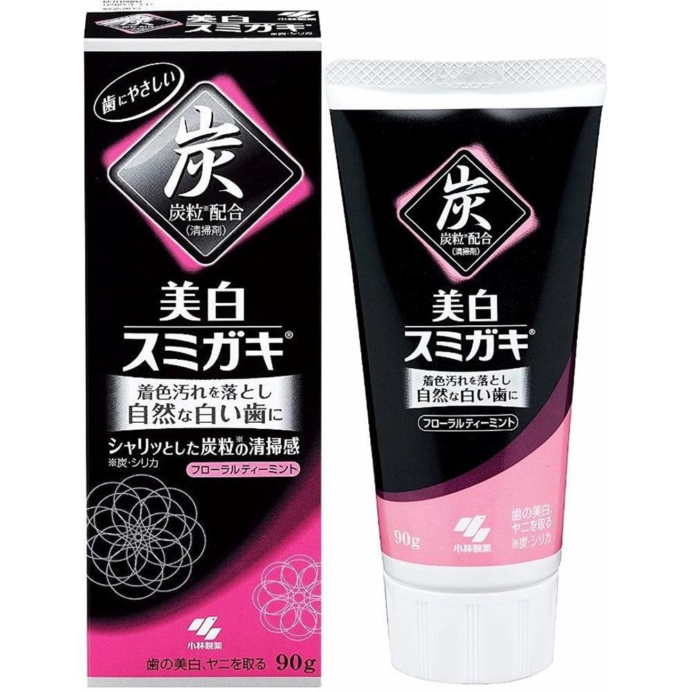 Отбеливающая зубная паста Kobayashi Sumigaki Whitening с древесным углем 90 г фото 1