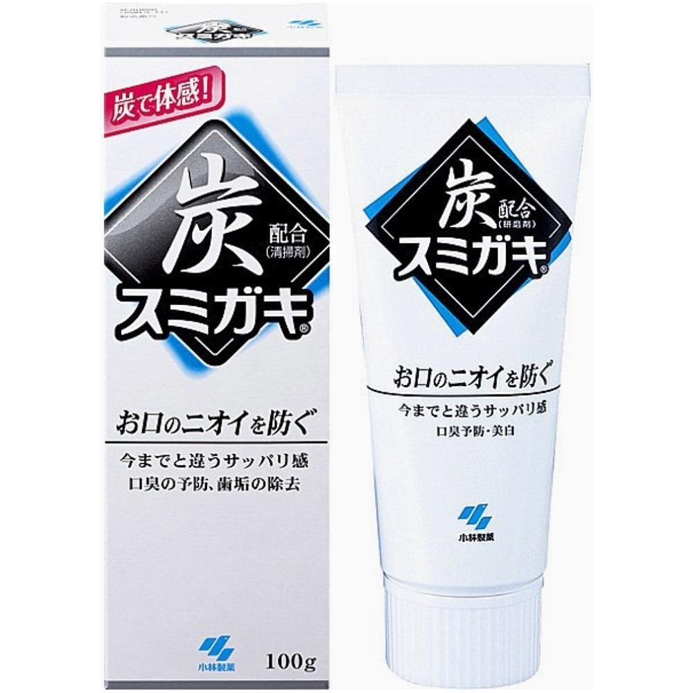 Зубная паста Kobayashi Sumigaki с древесным углем против неприятного запаха 100 г фото 1