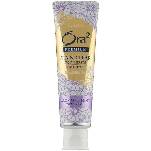 Зубная паста отбеливающая SunStar Ora2 Premium Aroma Mint Ароматная мята 100 г