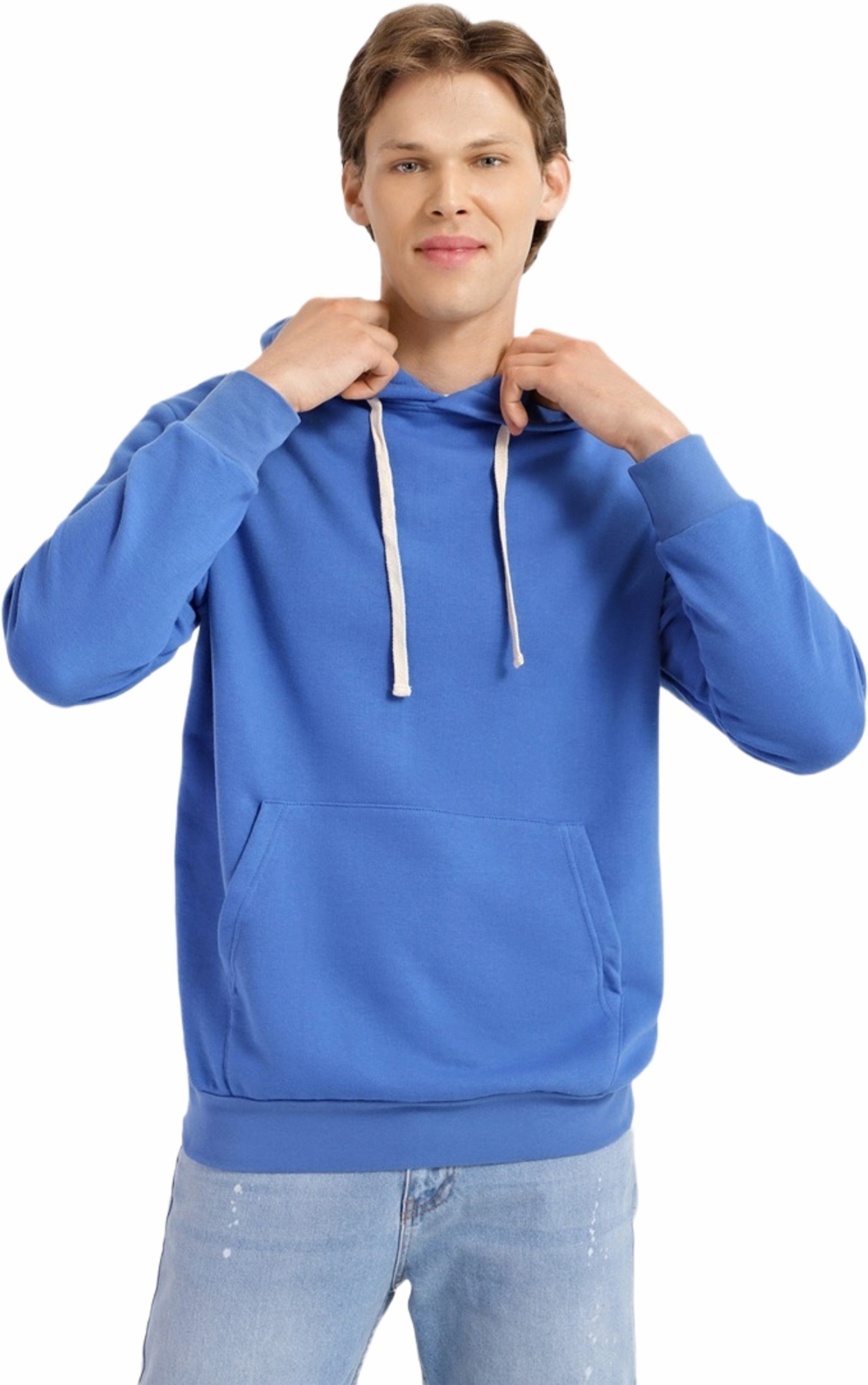 Худи мужское Roza 211073 2XL джинсовое фото 1