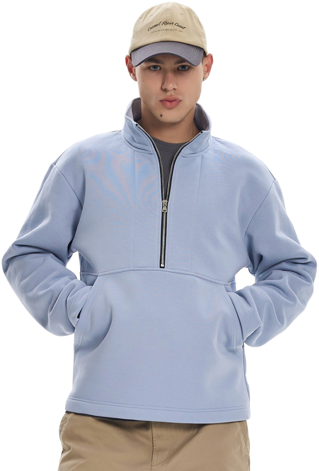 Толстовка утепленная мужская Roza 241224 XL серая