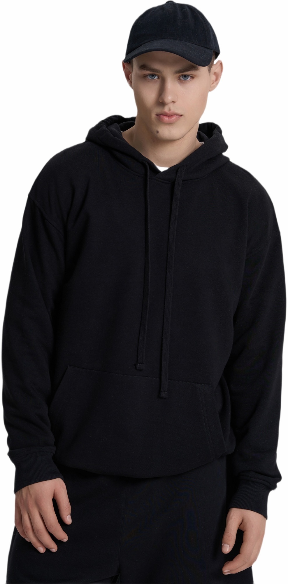 Худі чоловіче Roza 231118 XS чорнефото1