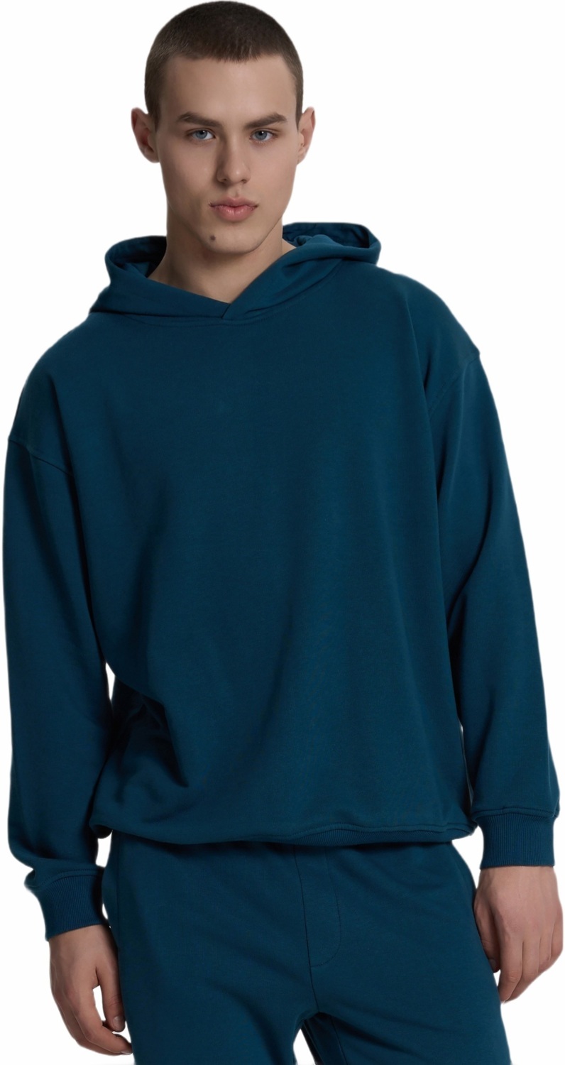 Худи мужское Roza 240619 XS сине-зеленое