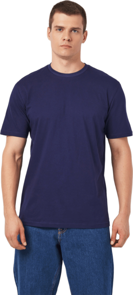 

Футболка хлопковая мужская Roza 231101 S синяя