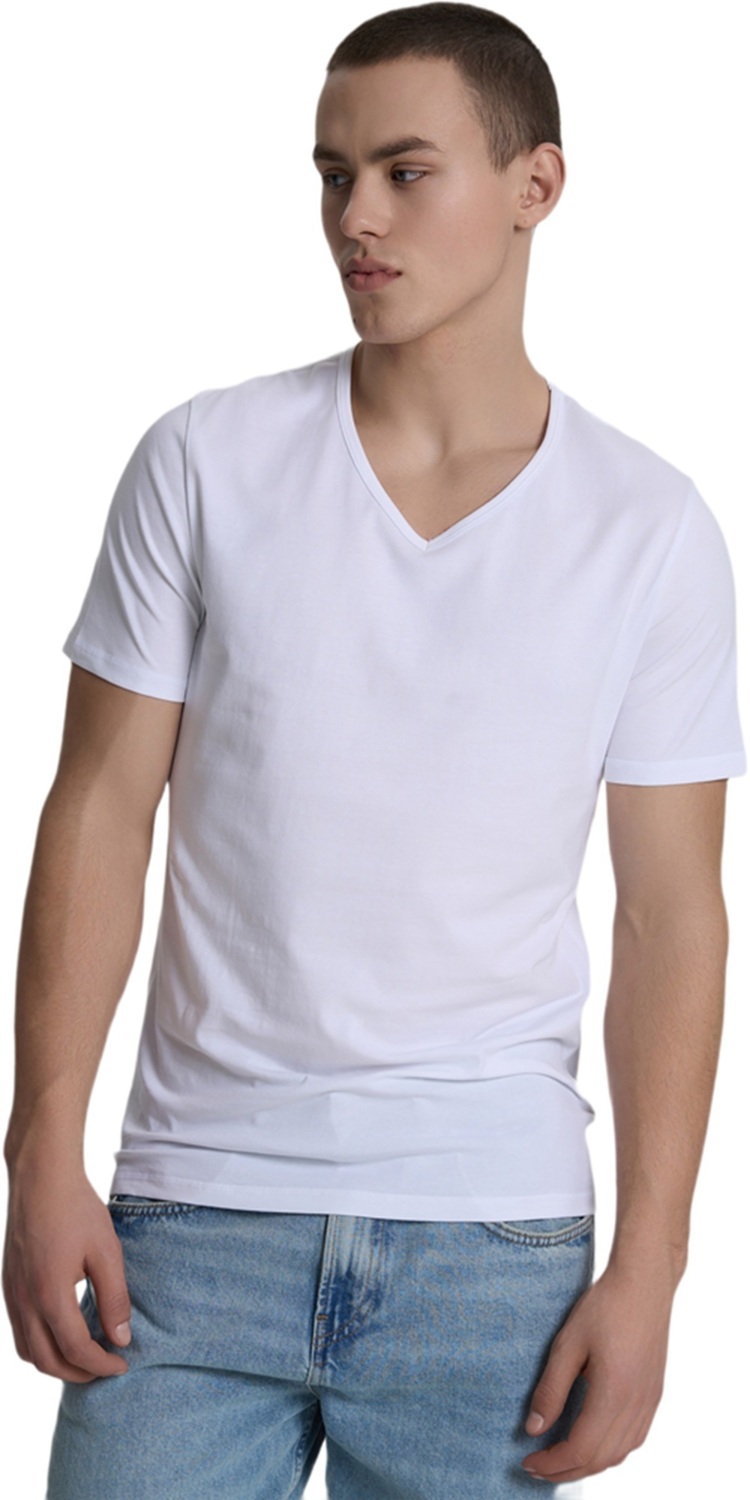 Футболка хлопковая мужская Roza 014738Р S белая