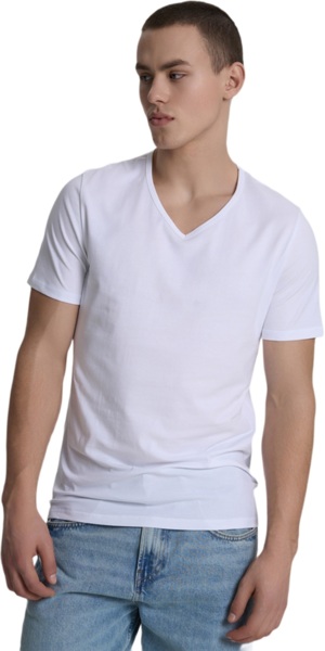 Футболка хлопковая мужская Roza 014738Р XL белая фото 