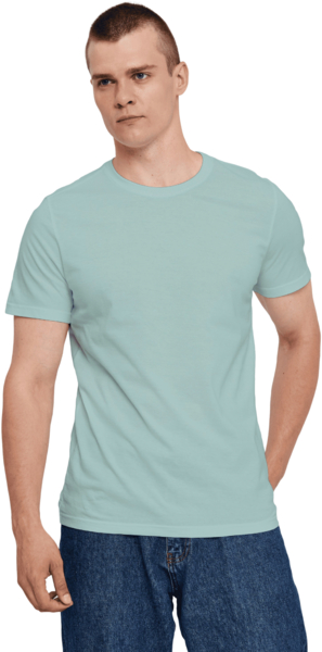 Футболка хлопковая мужская Roza 210135 2XL темно-бирюзовая фото 