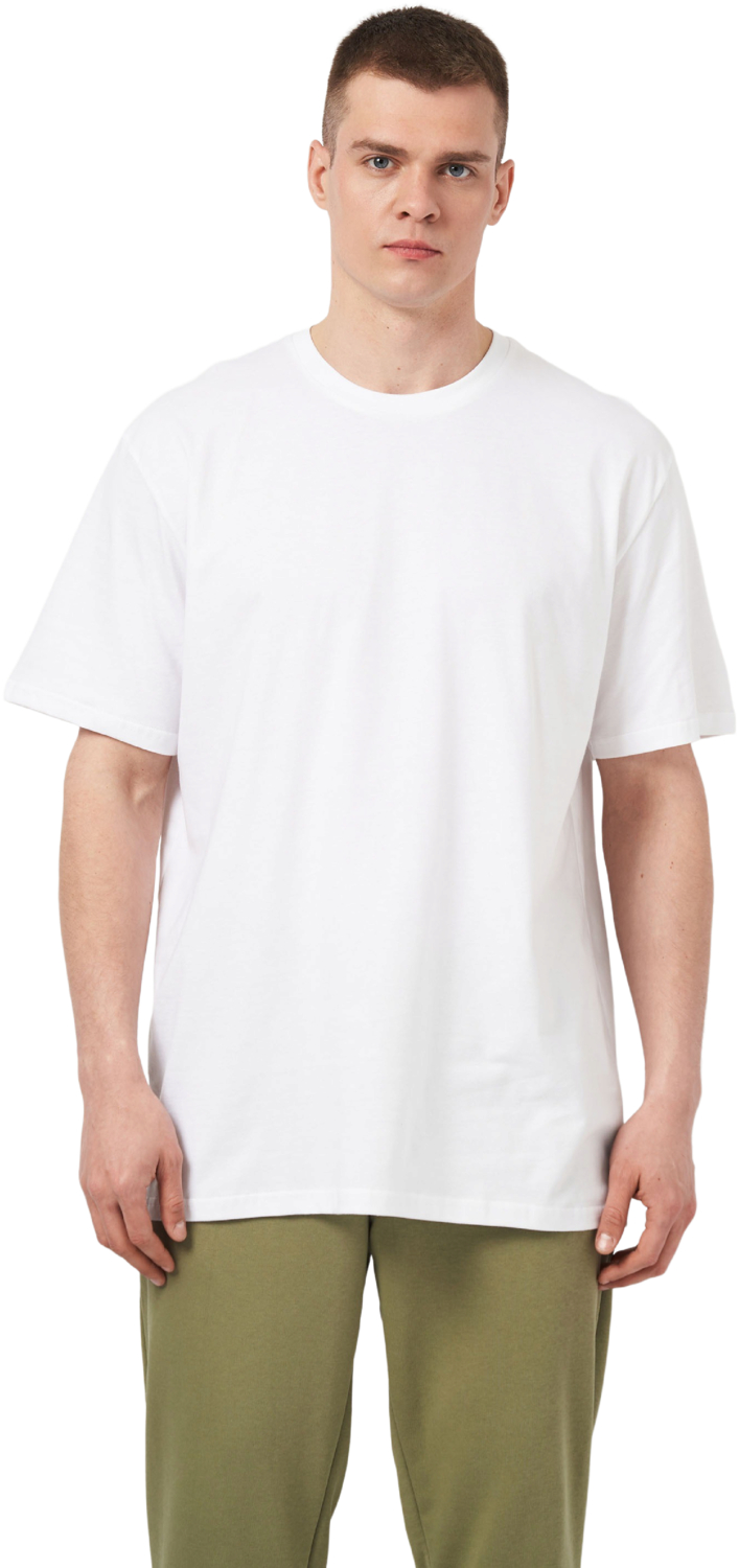 Футболка хлопковая мужская Roza 220501 5XL белая