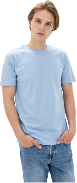 Футболка хлопковая мужская Roza 170201 2XL голубая фото 
