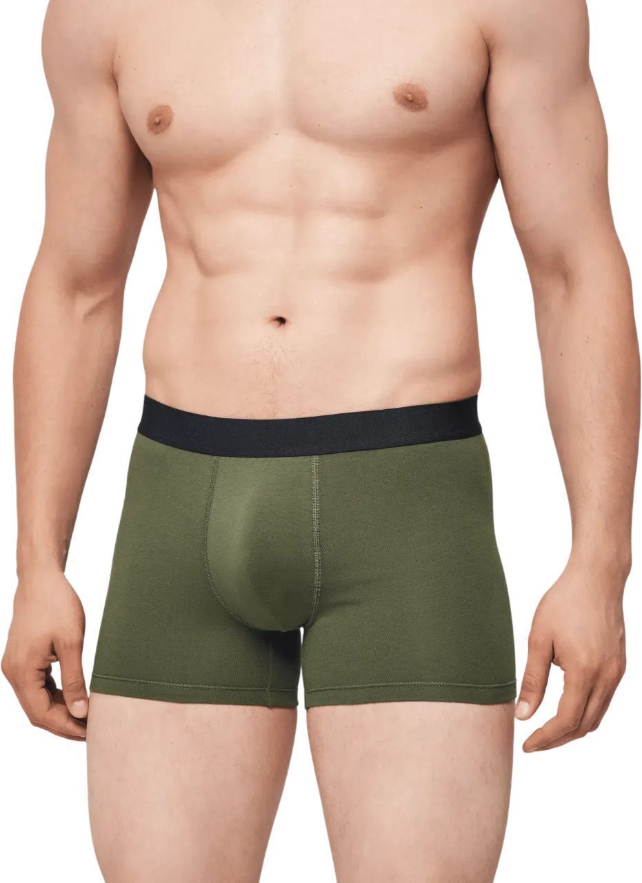Трусы боксеры мужские Roza 014223Р L темно-зелене