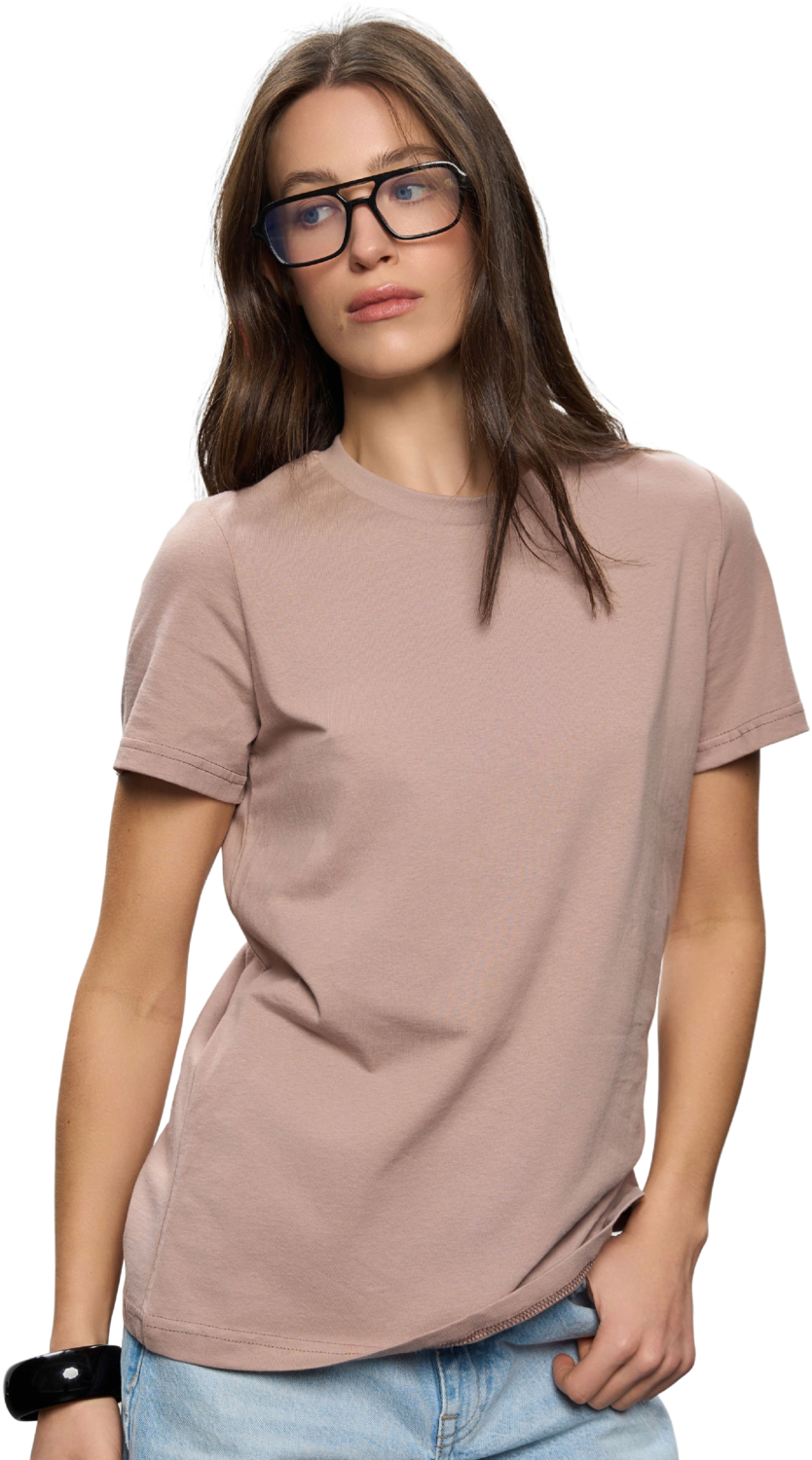 Футболка хлопковая женская Roza 231107 XL капучино