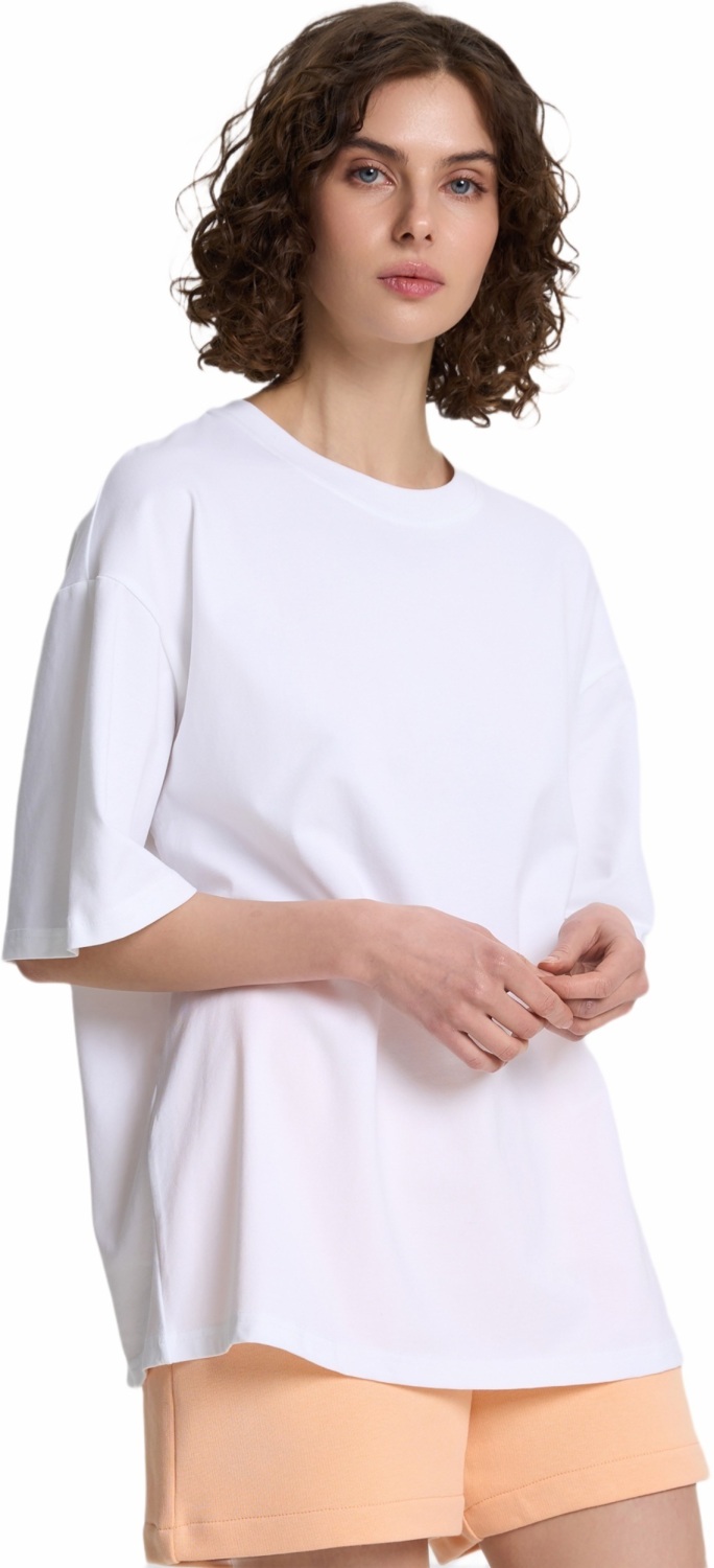 Футболка хлопковая женская Roza 231105 2XL белая