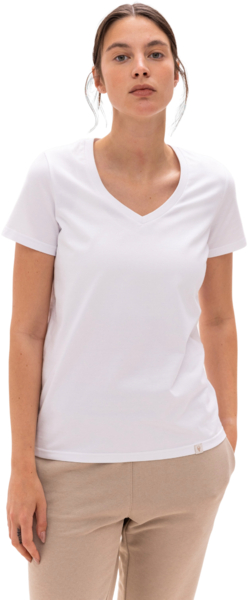 Футболка хлопковая женская Roza 231108 XS белая фото