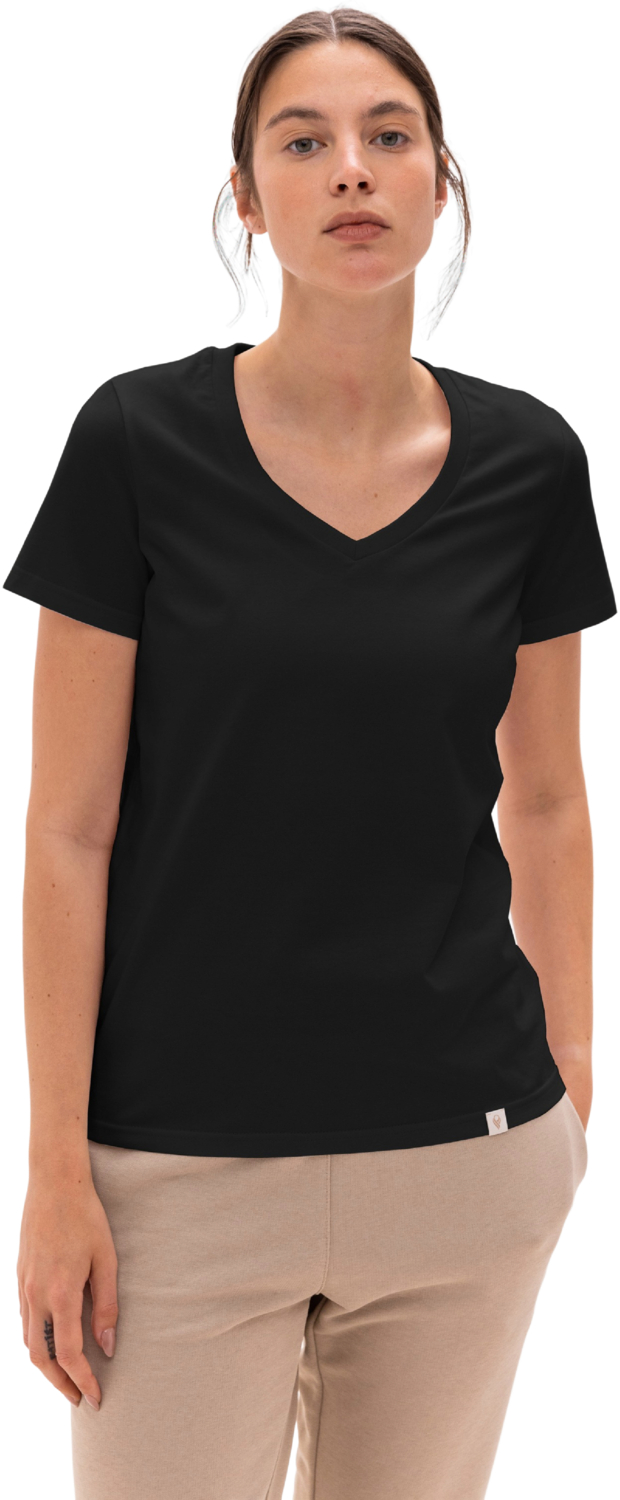 Футболка хлопковая женская Roza 231108 L черная