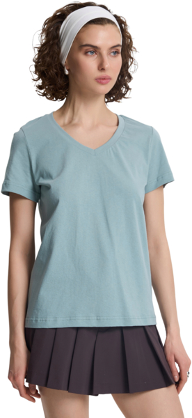 Футболка хлопковая женская Roza 231108 XS темно-бирюзовая фото 