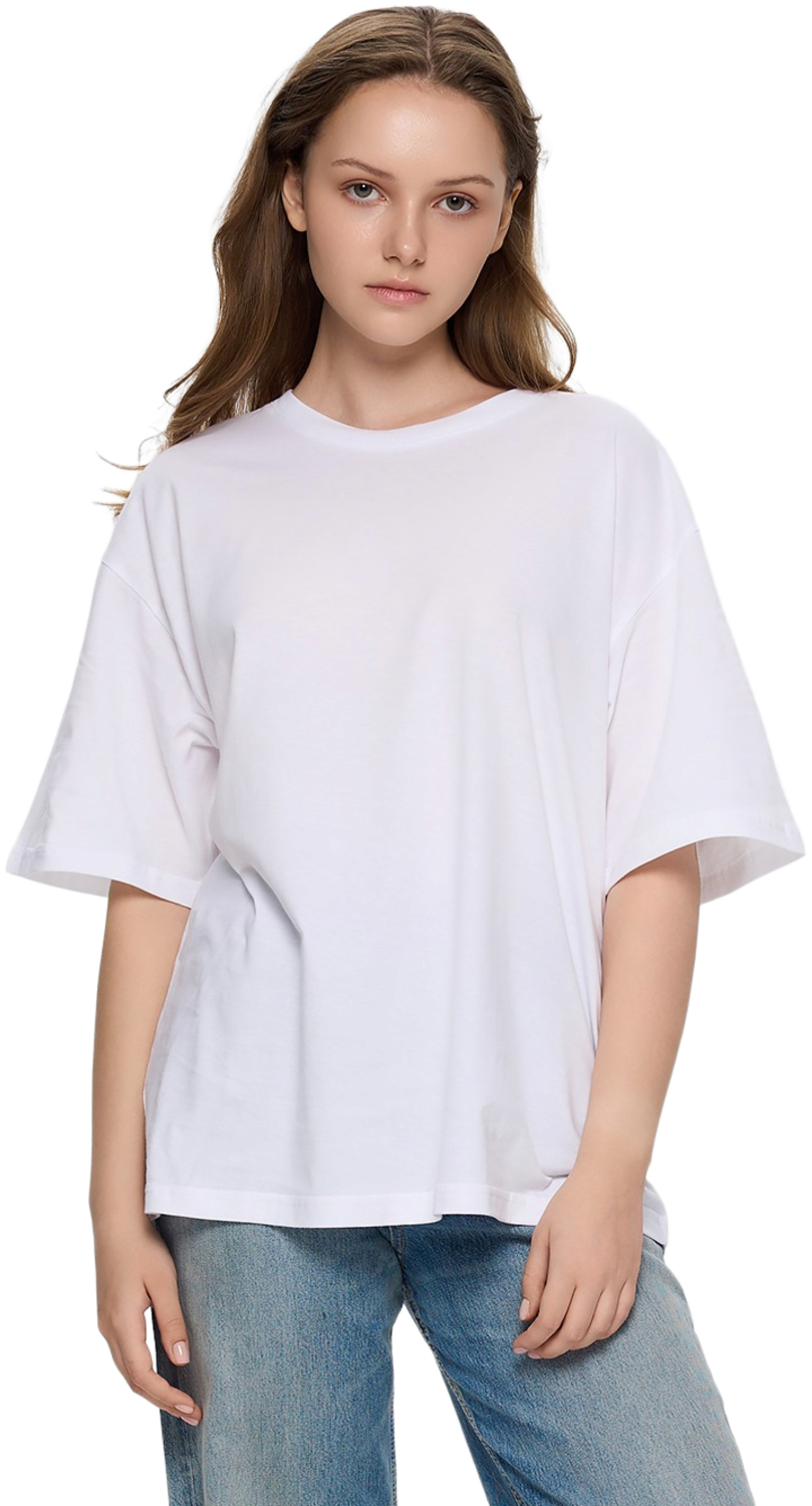 Футболка хлопковая женская Roza 211204 L белая