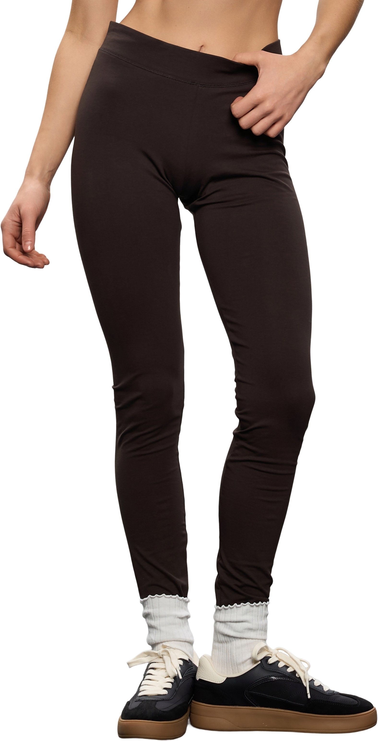 Легінси жіночі Roza 240671 5XL шоколадніфото1