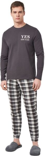 Піжама чоловіча Roza 250908 2XL сірафото