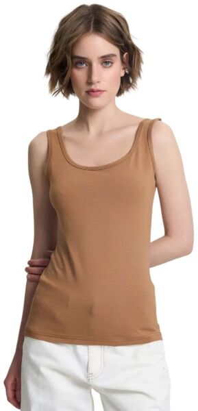 Майка женская Roza 200126 XS светло-коричневая фото