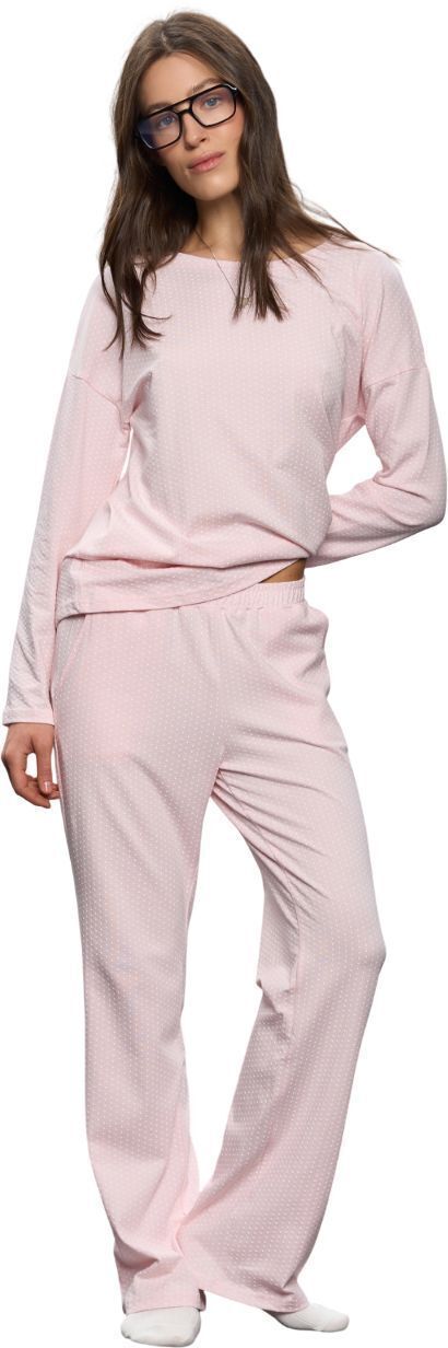 Піжама жіноча Roza 250911 2XL рожева в горошокфото1