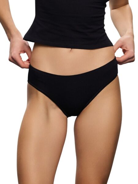 Трусы-бикини женские Roza 240261 M черные фото