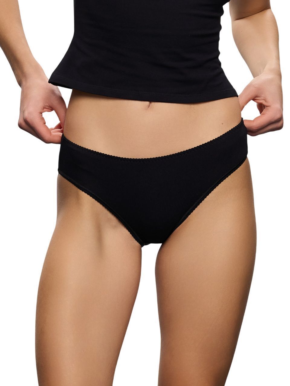 Трусы-бикини женские Roza 240261 XL черные