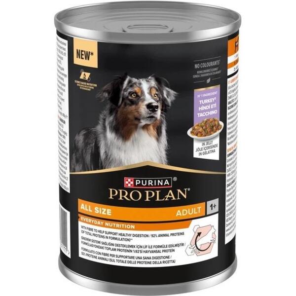 

Влажный корм для взрослых собак Purina Pro Plan Adult кусочки в желе с индейкой 400 г
