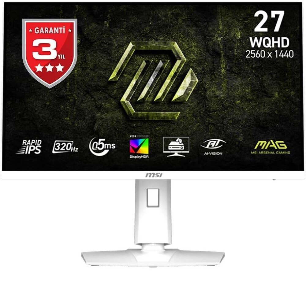 Монитор 27" MSI MAG 274QRFW-X32 (9S6-3CE49H-028) фото 1