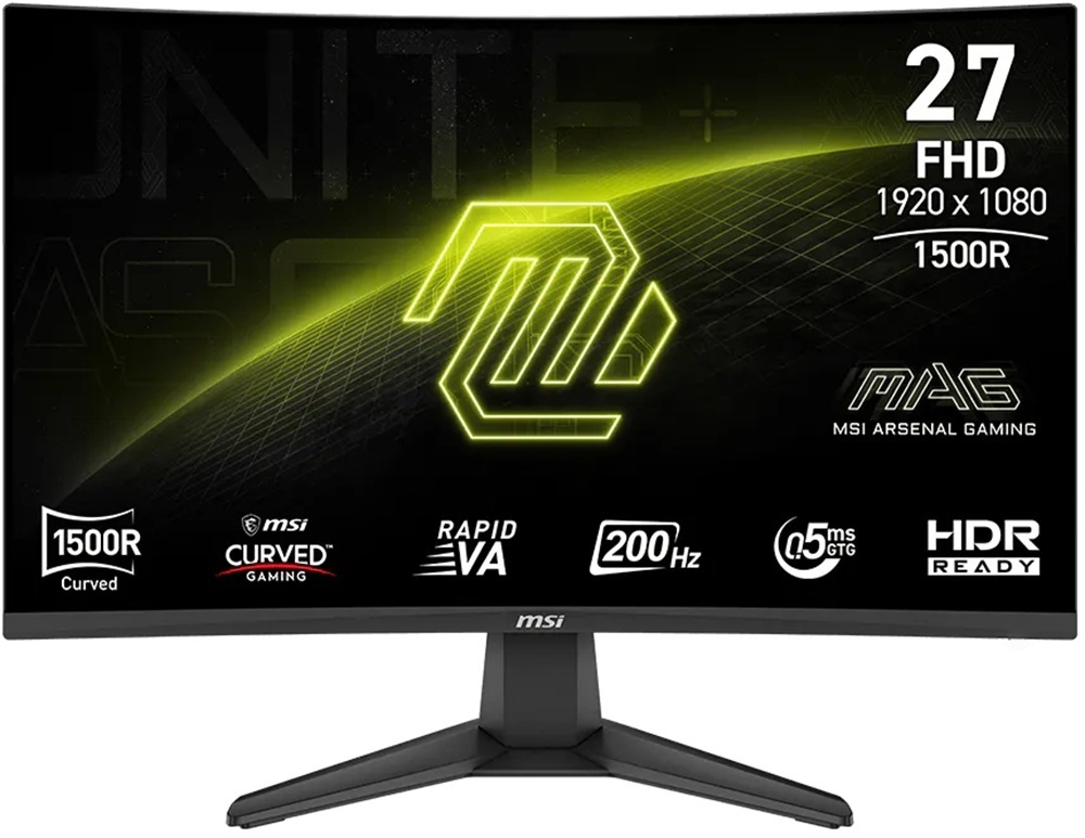 Монитор 27" MSI MAG 276CF-E20 (9S6-3CE11M-035) фото 1