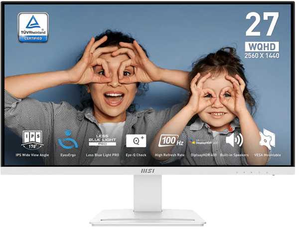 

Монитор 27" MSI PRO MP273QW-E2 (9S6-3PB69H-065)