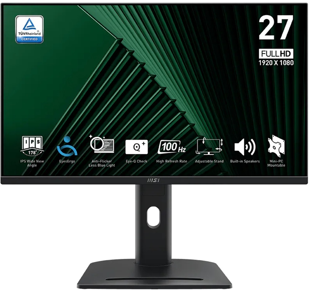 Монітор 27" MSI PRO MP275PG (9S6-3PC39M-053)фото1