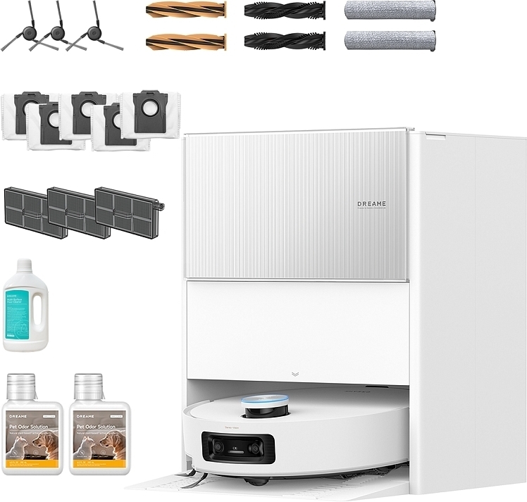 Робот-пылесос Dreame Aqua 10 Ultra Roller Complete White (RLH71DE-1-WH) фото 1