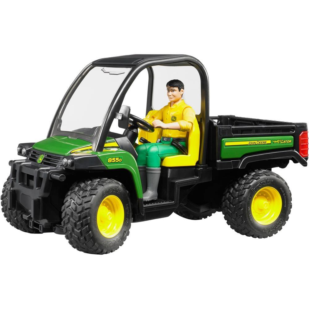 Автомобиль Bruder John Deere Gator XUV 855D с фигуркой (2490) фото 1