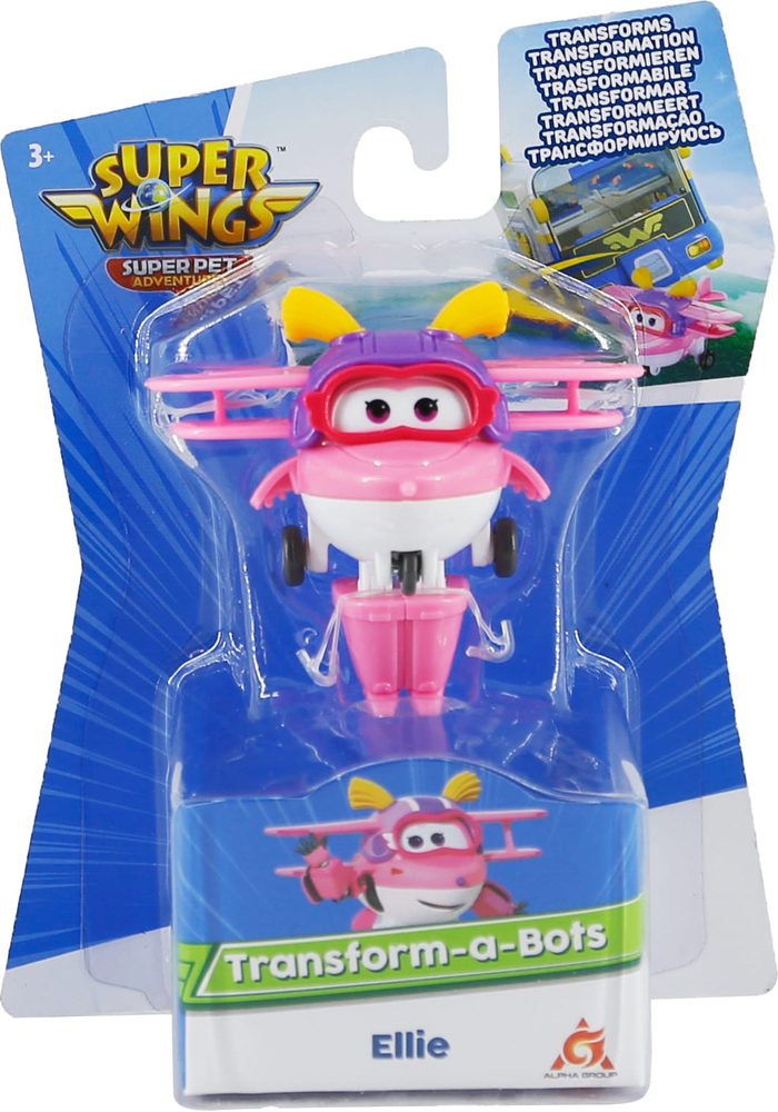 Ігрова фігурка-трансформер Super Wings Transform-a-Bots Еллі (Ellie), 5смфото1