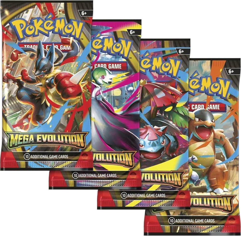 Коллекционная карточная игра Pokemon: Mega Evolution Booster Pack