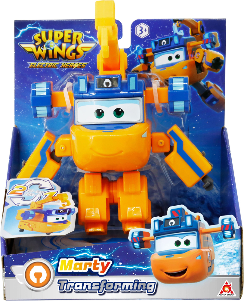 Ігрова фігурка-трансформер Super Wings Transforming Марті (Marty), 12.5смфото1