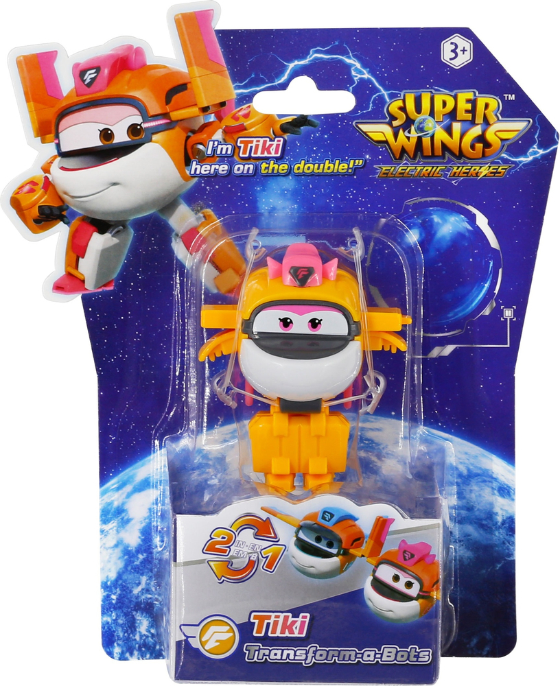 Ігрова фігурка-трансформер Super Wings Transform-a-Bots Тікі (Tiki), 12.5смфото1