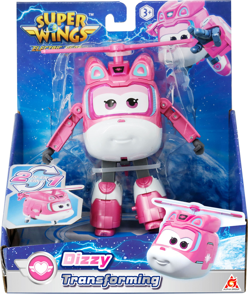 Ігрова фігурка-трансформер Super Wings Transforming Діззі (Dizzy), 12.5смфото1
