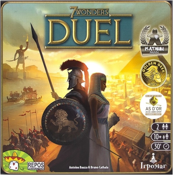

Настольная игра 7 Wonders Duel (рус.)
