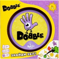 Настільна гра Dobble (Доббл, Spot It!) (укр., оновлена упаковка)