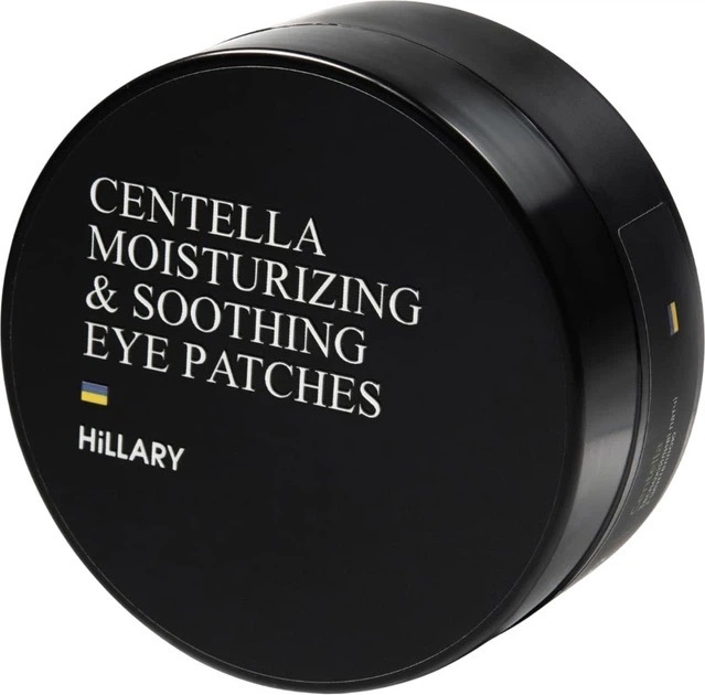 Успокаивающие патчи Hillary Сentella Moisturizing & Soothing Eye Patches с центеллой 60 шт фото 1