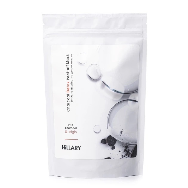Альгинатная детокс-маска Hillary Charcoal Detox Peel-off Mask Угольная 100 г фото 1