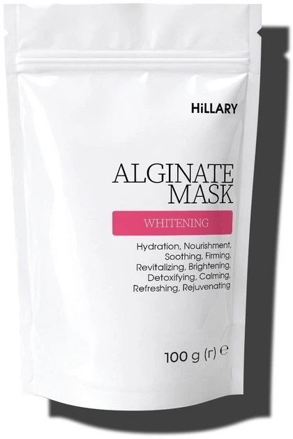 Альгінатна маска Hillary Whitening Alginate Mask Відбілююча 100 гфото1