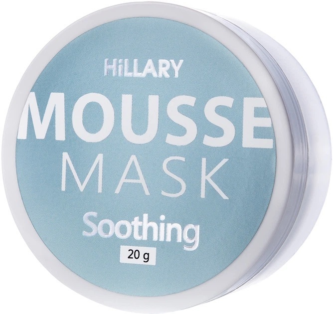Мус-маска для обличчя Hillary Mousse Mask Soothing Заспокійлива 20 гфото1