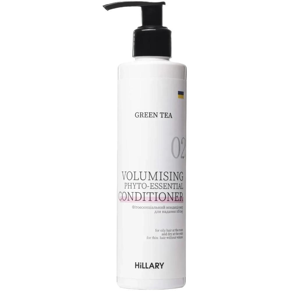 Фитоэссенциальный кондиционер Hillary Green Tea Volumising Phyto-essential Conditioner для придания объема 250 мл фото 1