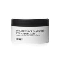 Кремовий скраб-антистрес Hillary Аnti-stress cream-scrub Rose and Babassu Троянда та бабассу 200 мл