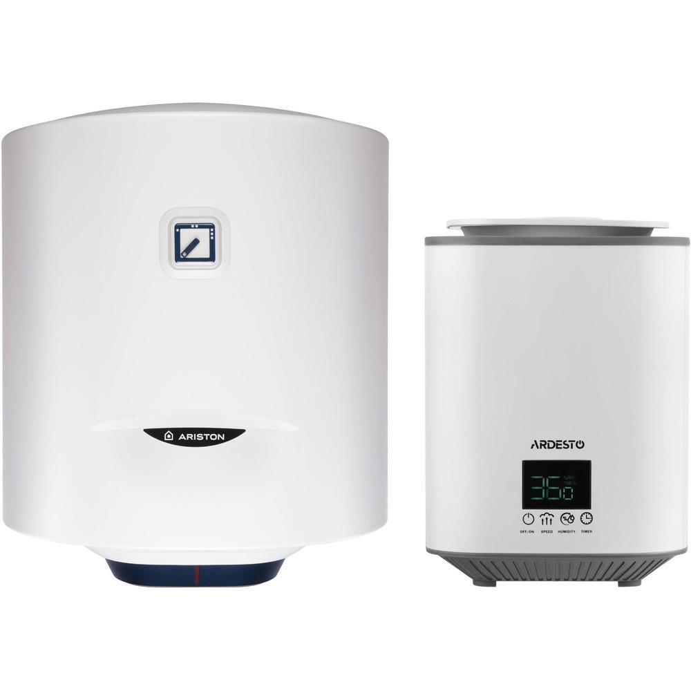 Комплект Бойлер Ariston BLU1 R 50 V 1.5 К PL DRY + Зволожувач повітря ARDESTO USH-H-26Wфото1
