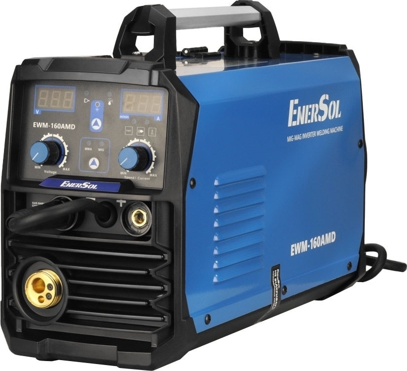 Зварювальний інверторний напівавтомат EnerSol EWM-160AMD 7.2 кВт (EWM-160AMD)фото1