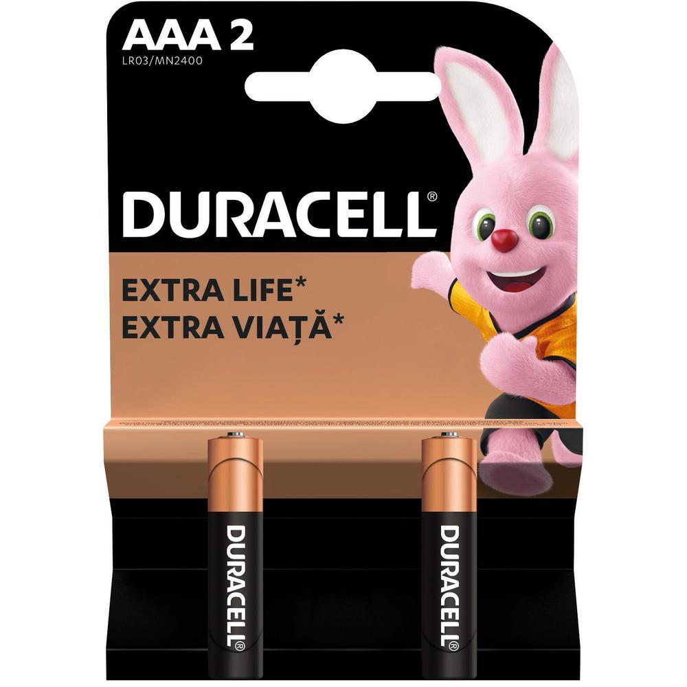 Батарейки Duracell Basic AAА 2шт (5000394077133) фото 1