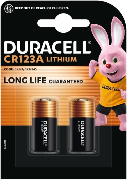

Батарейки Duracell High Power Lithium 123 3V (CR123/CR123A/CR17345) 2шт (5000394020320)